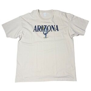 Vintage 90s Arizona State USA Cactus Desert Nature Grand Canyon Graphic T-Shirt